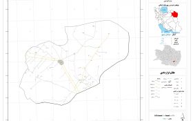 نقشه روستاهای شهرستان خواف