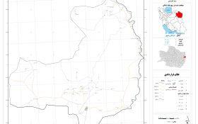 نقشه روستاهای شهرستان تربت جام