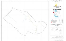 نقشه روستاهای شهرستان گیلانغرب