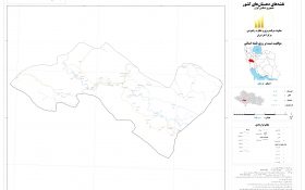 نقشه روستاهای شهرستان پلدختر