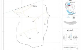 نقشه روستاهای شهرستان محمودآباد