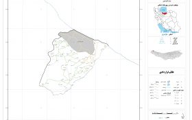 نقشه روستاهای شهرستان رامسر