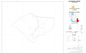 نقشه روستاهای شهرستان ایرانشهر