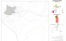 نقشه روستاهای شهرستان سمنان