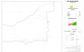 نقشه روستاهای شهرستان سراوان