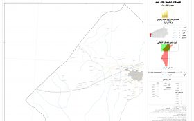 نقشه روستاهای شهرستان گرمسار