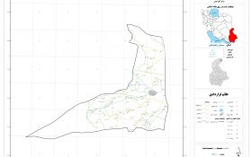 نقشه روستاهای شهرستان زابل