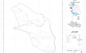 نقشه روستاهای شهرستان خرم آباد