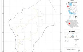 نقشه روستاهای شهرستان مریوان