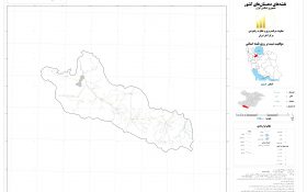 نقشه روستاهای شهرستان بوئین زهرا