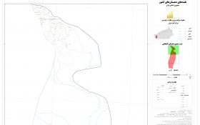 نقشه روستاهای شهرستان آرادان