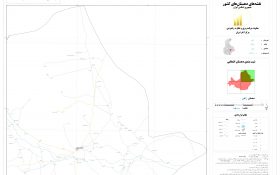 نقشه روستاهای شهرستان مهرستان (زابلی)