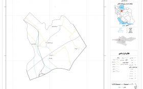 نقشه روستاهای شهرستان اسلامشهر