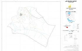 نقشه روستاهای شهرستان ورامین