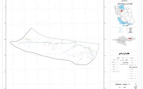 نقشه روستاهای شهرستان فیروزکوه
