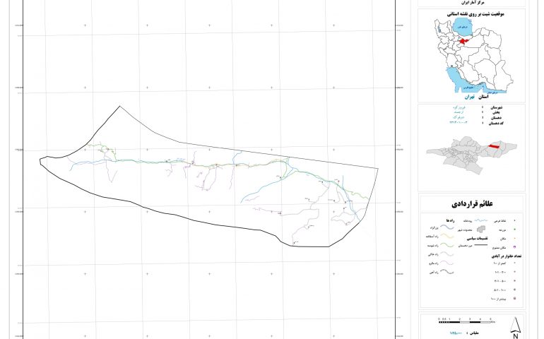 نقشه روستای دوبلوک