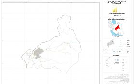 نقشه روستاهای شهرستان طبس