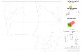 نقشه روستاهای شهرستان بهاباد