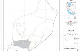 نقشه روستاهای شهرستان شمیرانات