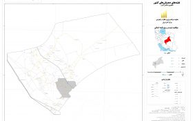 نقشه روستاهای شهرستان اشکذر (صدوق)