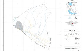 نقشه روستاهای شهرستان پاکدشت