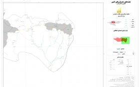 نقشه روستاهای شهرستان تهران