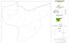 نقشه روستاهای شهرستان گرمه