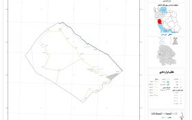 نقشه روستاهای شهرستان دشت آزادگان